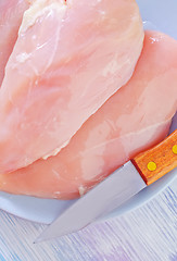 Image showing chicken fillet