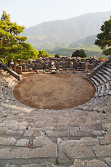 Image showing  ruins stone and  in  antalya  arykanda      old  temple