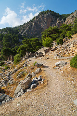 Image showing   theatre in  turkey asia sky and  old  temple