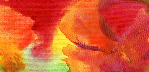 Image showing Abstract  watercolor painted background