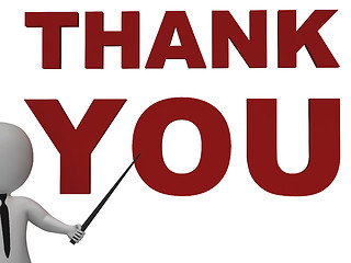 Image showing Thank You Notice Showing Thanks