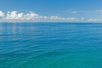 Image showing the deep blue sea