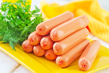 Image showing sausages