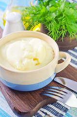 Image showing mashed potato