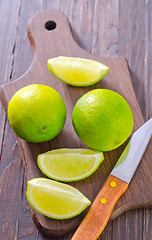 Image showing limes