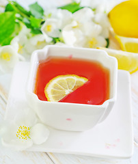 Image showing jasmin tea