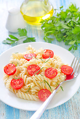 Image showing pasta with tomato