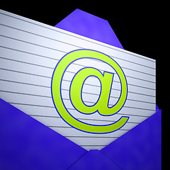 Image showing At Envelope Shows Online Mailing Inbox Support