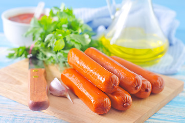 Image showing sausages