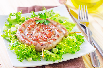 Image showing sausages