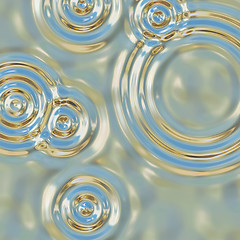 Image showing silver ripples