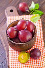 Image showing plums