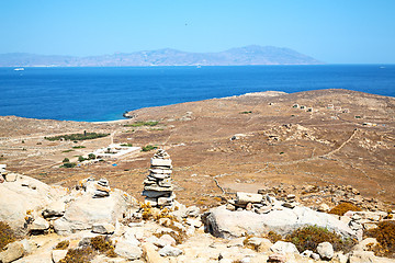 Image showing temple  in  greece  old ruin site