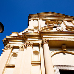 Image showing building old architecture in italy europe milan religion       a