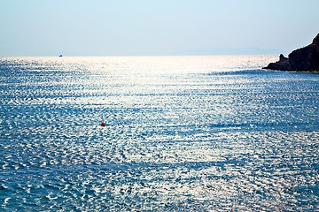 Image showing foam and froth in the sea of 