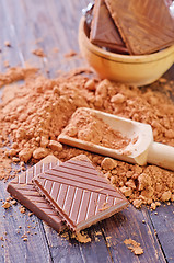 Image showing cocoa and chocolate