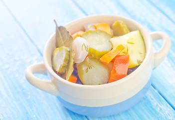 Image showing marinated vegetables