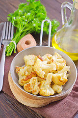 Image showing fried cauliflower