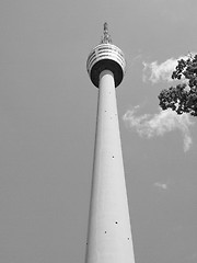 Image showing TV tower in Stuttgart