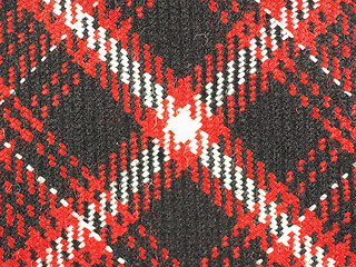 Image showing Tartan fabric background