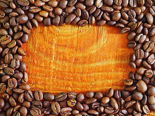 Image showing coffee background