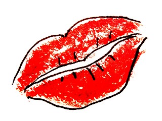 Image showing lips