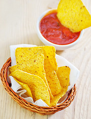 Image showing nachos