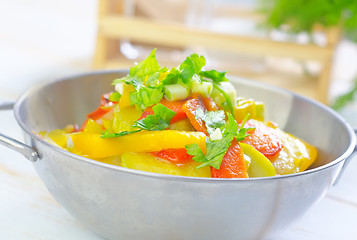 Image showing baked vegetables