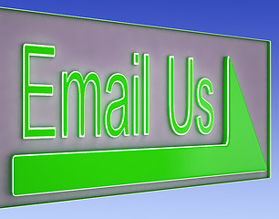 Image showing Email Us Button Showing Information Provider