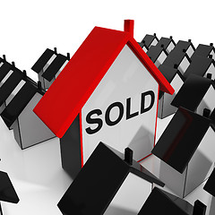 Image showing Sold House Shows Purchase Or Auction Of Home