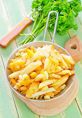 Image showing fried potato