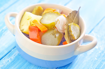Image showing marinated vegetables