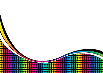 Image showing rainbow curve