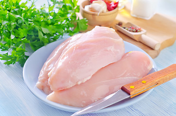 Image showing chicken fillet
