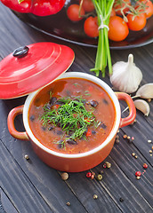 Image showing bean soup