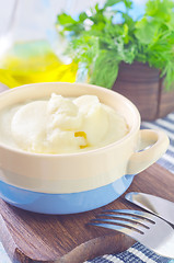 Image showing mashed potato