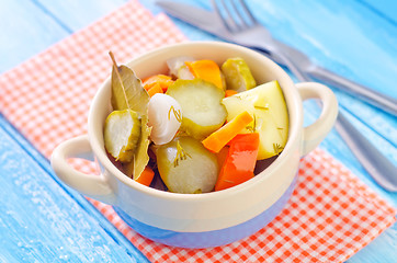 Image showing marinated vegetables