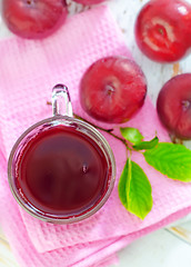 Image showing plum juice