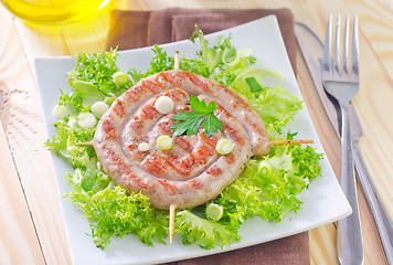 Image showing sausages