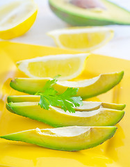 Image showing salad with avocado