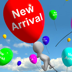 Image showing New Arrival Balloons Showing Latest Products Collection