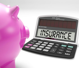 Image showing Insurance Calculator Shows Protection Of Home Investment