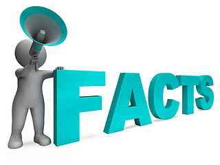 Image showing Facts Character Shows Details Information And Knowledge