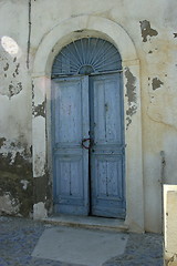 Image showing Old door in Tunisia