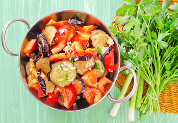 Image showing fried vegetables