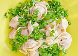 Image showing pelmeni