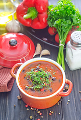 Image showing bean soup