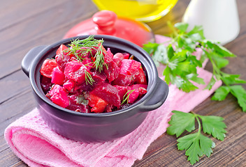 Image showing beet salad