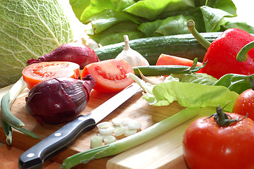 Image showing Fresh Vegetables