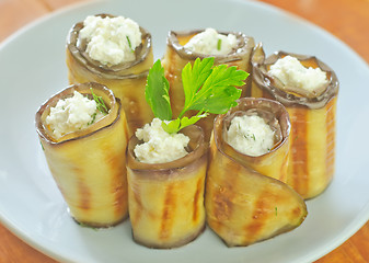 Image showing rolls with cheese